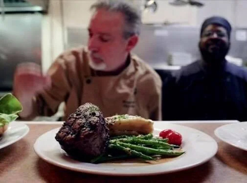 Chef Steve Schopen at Molasses Grill